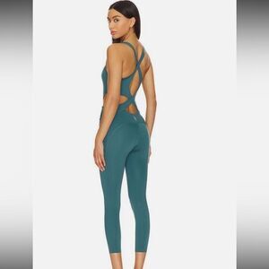 Free People Movement Back it Up Cross Back Onesie Medium